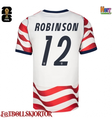 Förenta stater Miles Robinson #12 Hemmatröja VM 2026 Kortärmad